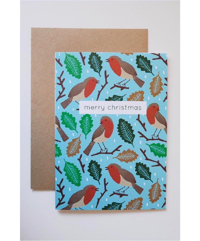 robin colourful cards